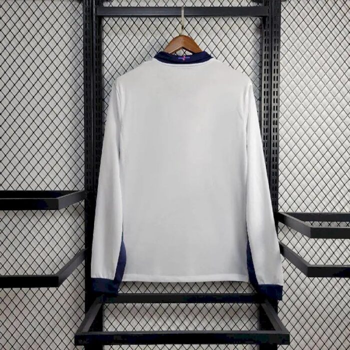 Mens England 2024/25 Home Long Sleeve Jersey 1