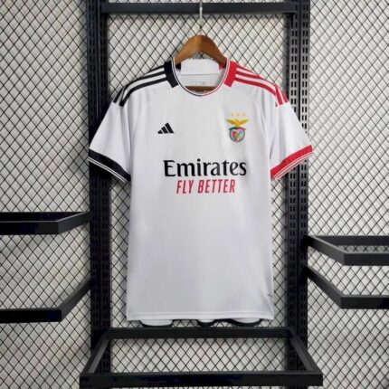 Mens Benfica 2023/24 White Jersey 1