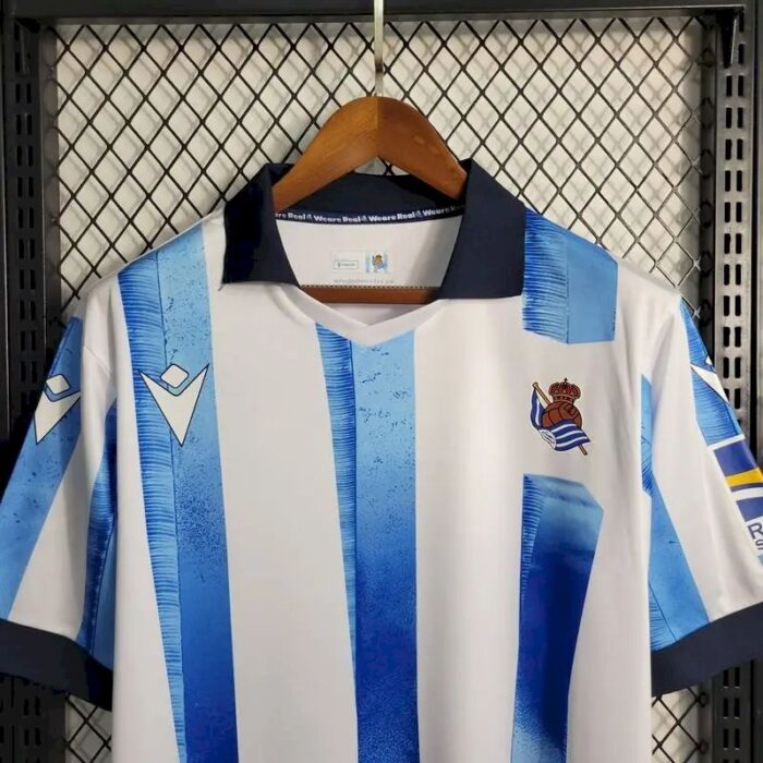 Mens Real Sociedad 2023/24 Home Jersey 7