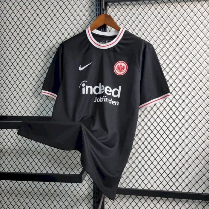 Mens Eintracht Frankfurt 2023/24 Black Jersey 3