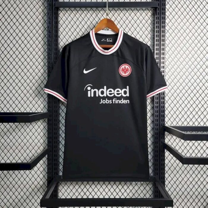 Mens Eintracht Frankfurt 2023/24 Black Jersey 1