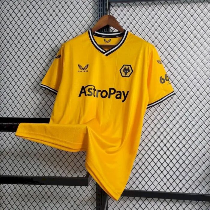 Mens Wolves 2023/24 Home Jersey 3