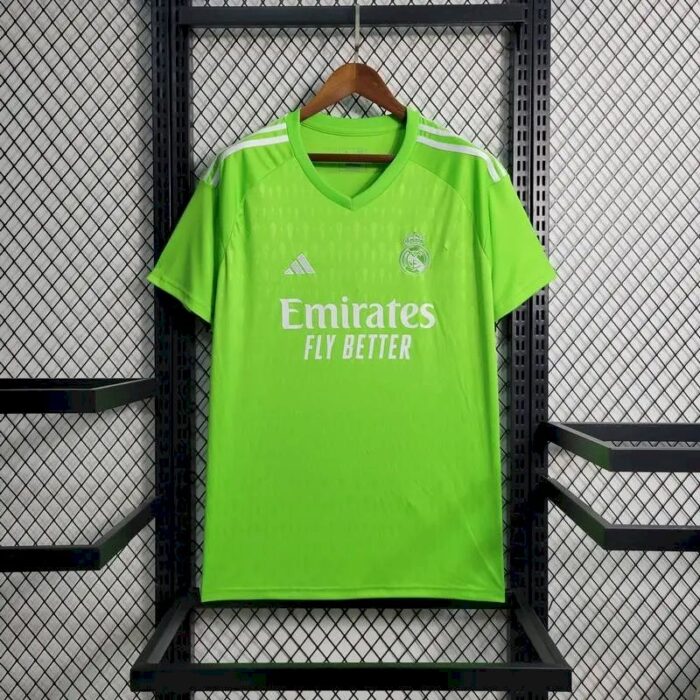 Mens Real Madrid 2023/24 Goalkeeper Jersey 1