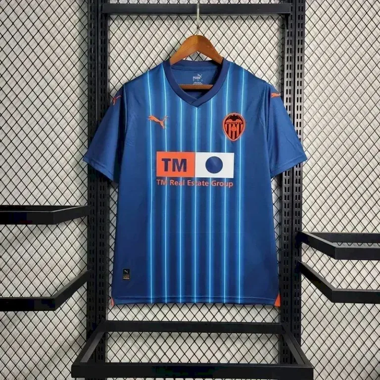 Mens Valencia CF 2023/24 Away Jersey 1