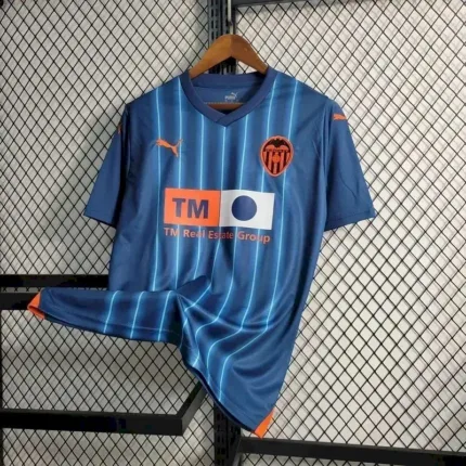 Mens Valencia CF 2023/24 Away Jersey 7