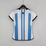 Womens Argentina 2022 Home Jersey 3