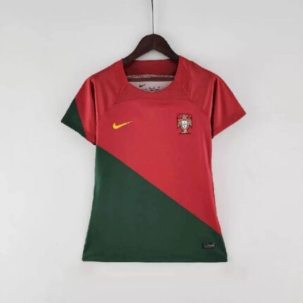 Womens Portugal 2022 Home Jersey