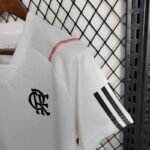 Womens Flamengo 2023/24 White Pre-Match Jersey 5
