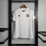 Womens Flamengo 2023/24 White Pre-Match Jersey