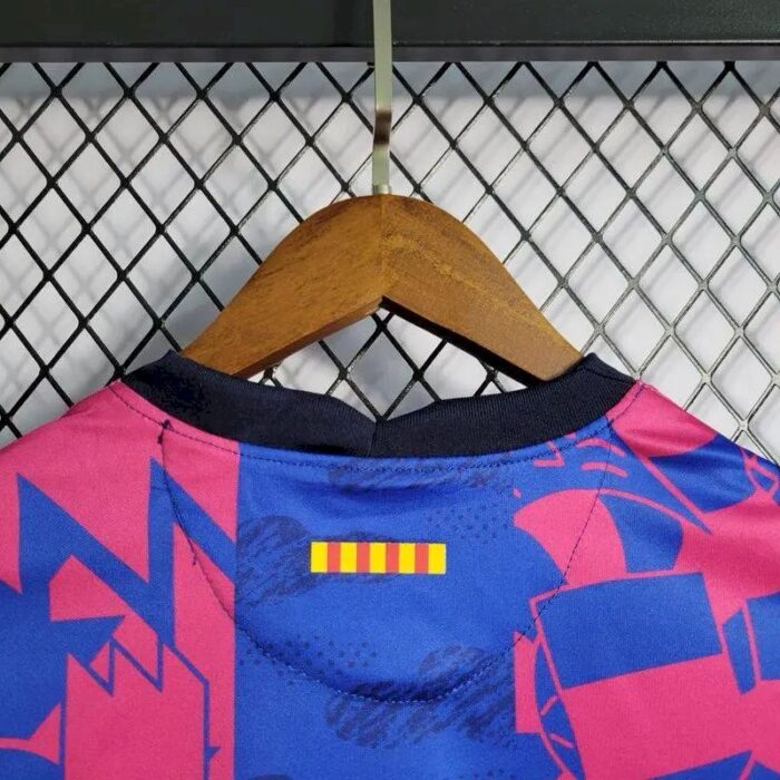 Mens Barcelona 2021/22 Third Jersey 8
