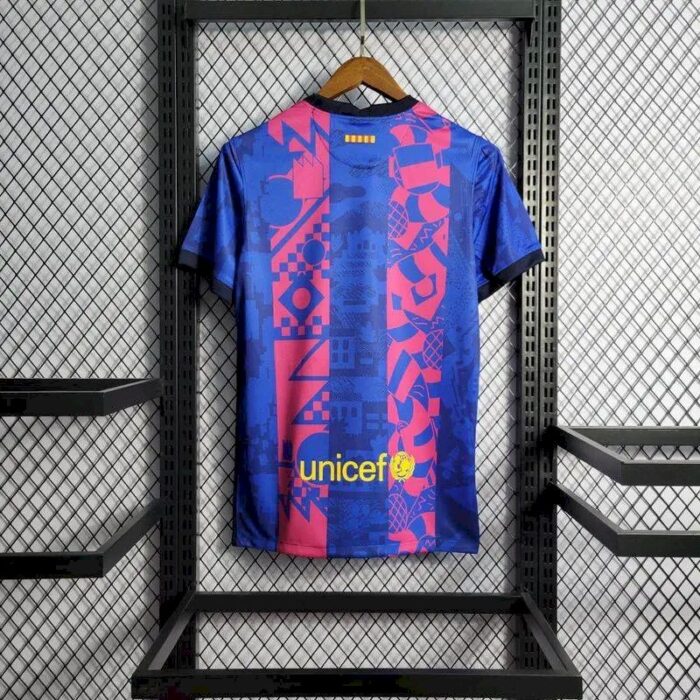 Mens Barcelona 2021/22 Third Jersey 5