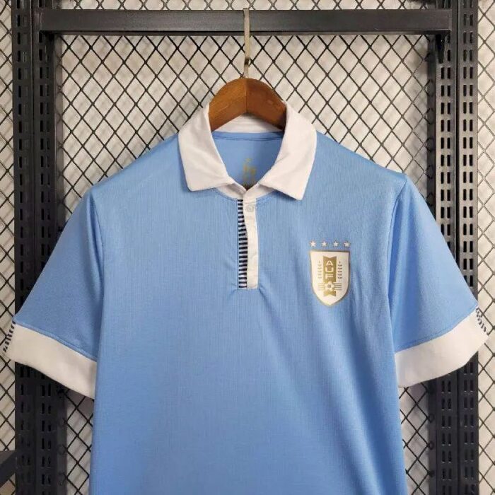 Mens Uruguay 2024/25 Anniversary Edition Home Jersey 7