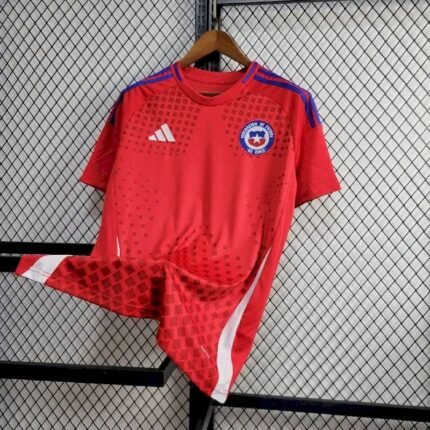 Mens Chile 2024/25 Home Jersey 9