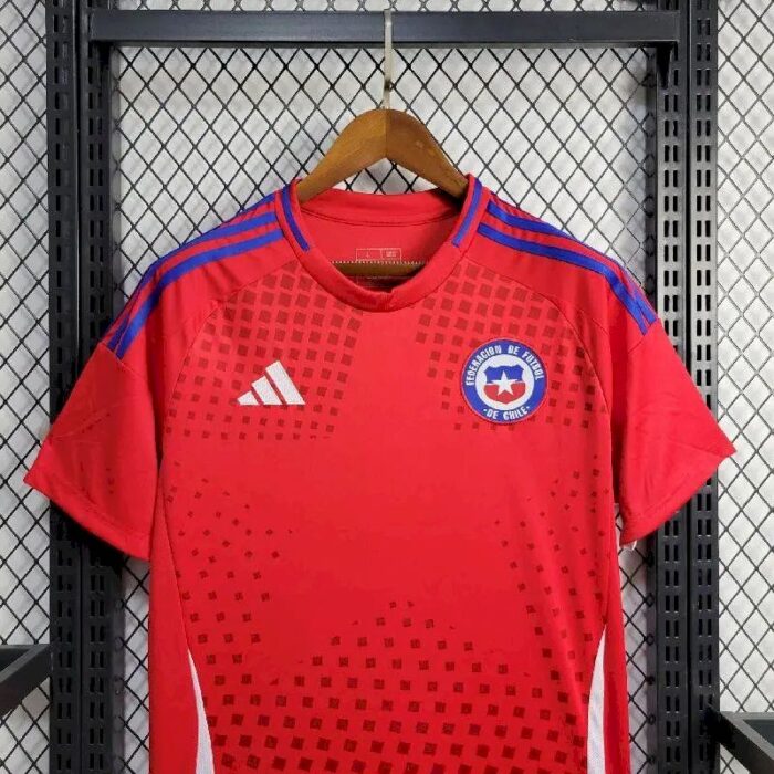 Mens Chile 2024/25 Home Jersey 4