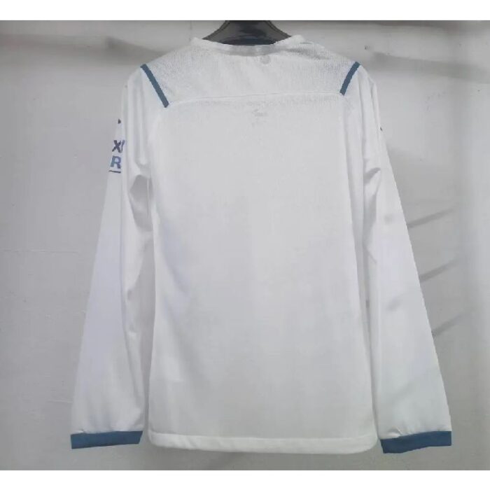 Mens Manchester City 2021/22 Away Long Sleeve Jersey Player Version 4