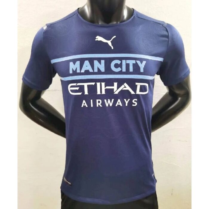 Mens Manchester City 2021/22 Third Jersey Player Version 2