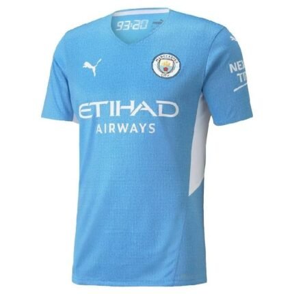 Mens Manchester City 2021/22 Home Jersey Player Version