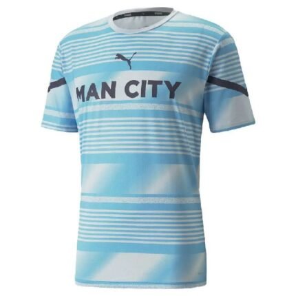 Mens Manchester City 2021/22 Pre-Match Jersey Player Version