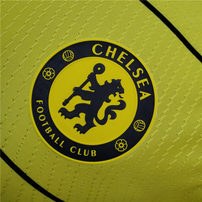 Mens Chelsea 2021/22 Away Long Sleeve Jersey Player Version 4