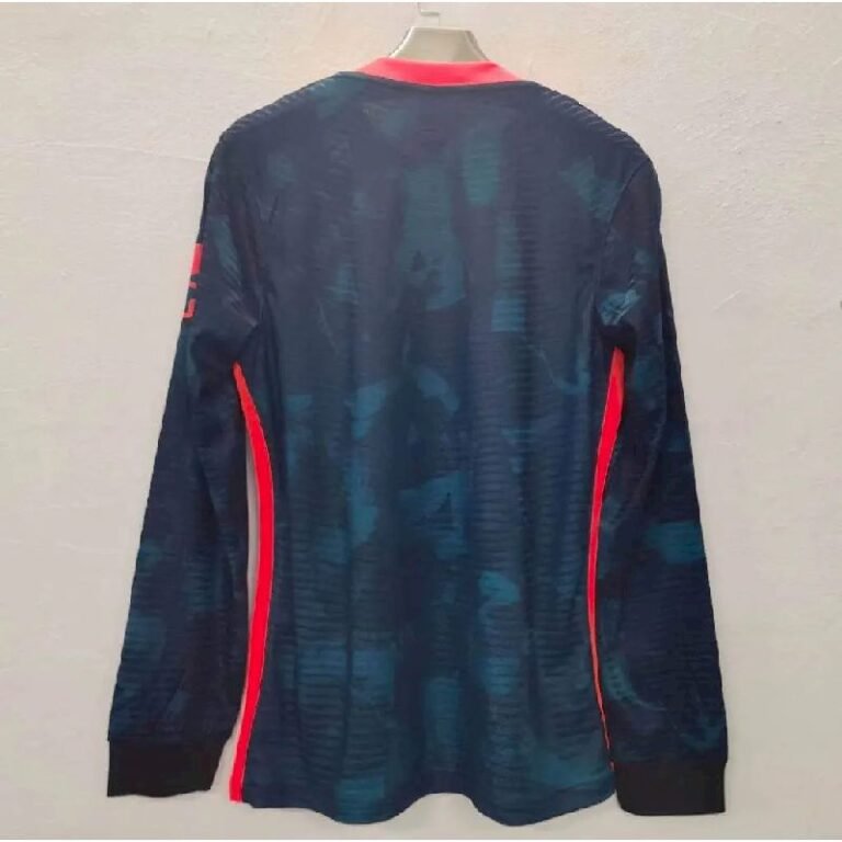 Mens Chelsea 2021/22 Third Long Sleeve Jersey Player Version 1