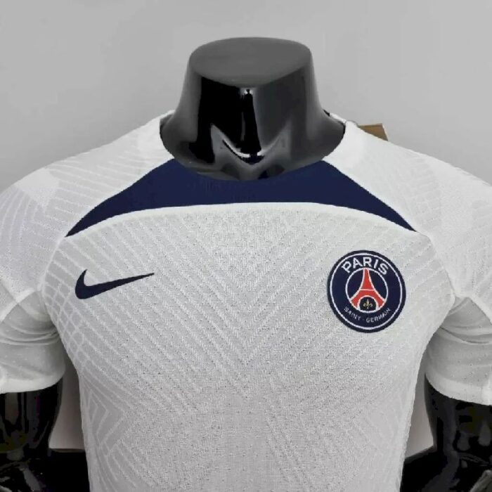 Mens Paris Saint-Germain 2022/23 Pre-Match – White Jersey Player Version 1