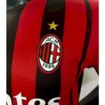 Mens AC Milan 2021/22 Home Long Sleeve Jersey Player Version 3