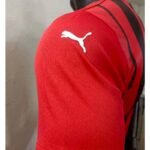 Mens AC Milan 2021/22 Home Long Sleeve Jersey Player Version 4