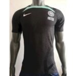 Mens Inter Milan 2022/23 Pre-Match – Black Jersey Player Version