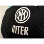 Mens Inter Milan 2022/23 Pre-Match – Black Jersey Player Version 2
