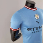 Mens Manchester City 2022/23 Home Jersey Player Version 3