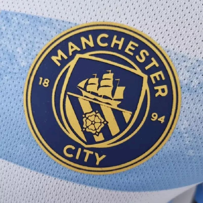 Mens Manchester City 2022/23 Jersey Player Version 2