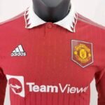 Mens Man Utd 2022/23 Home Long Sleeve Jersey Player Version 1