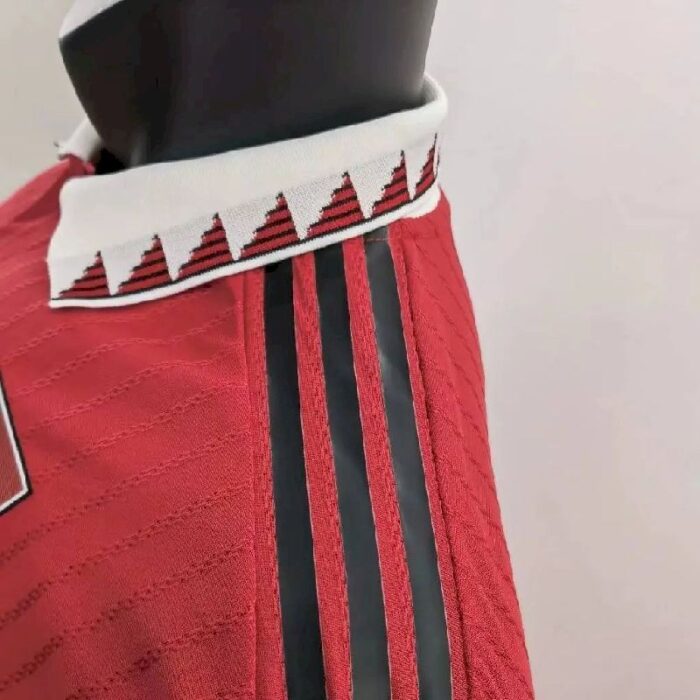 Mens Man Utd 2022/23 Home Long Sleeve Jersey Player Version 3