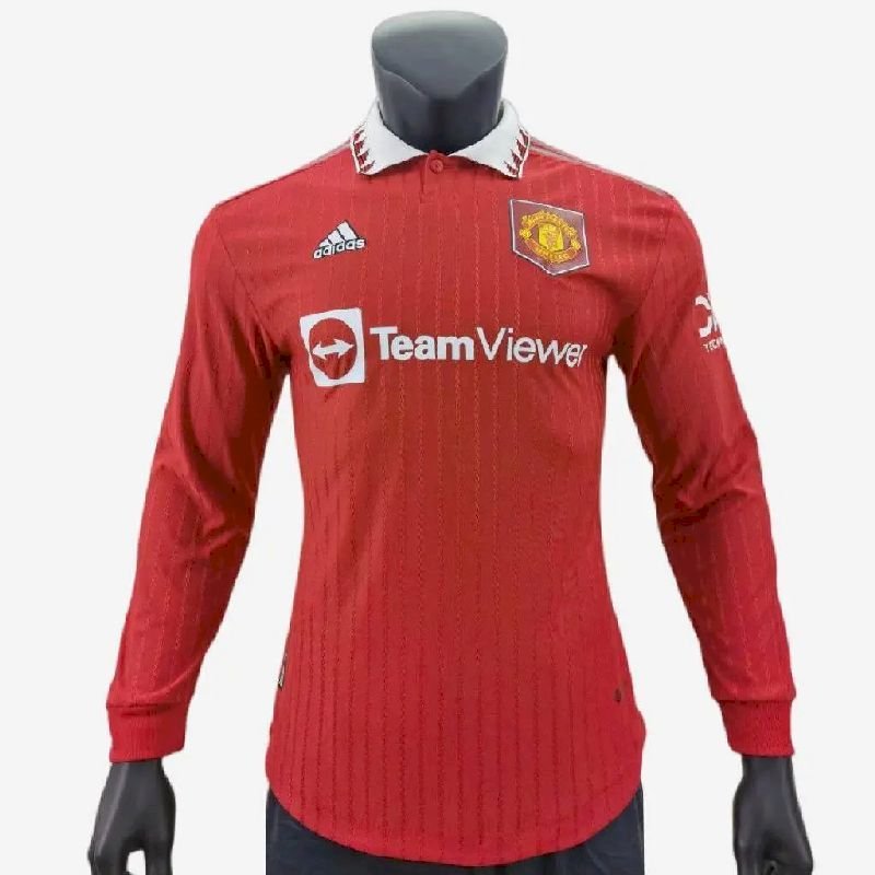Man-Utd-202223-Home-Authentic-LS-Player-Version-Jersey-40270.jpg Mens Man Utd 2022/23 Home Long Sleeve Jersey Player Version