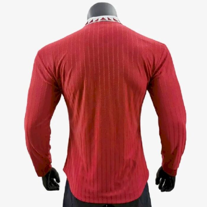 Mens Man Utd 2022/23 Home Long Sleeve Jersey Player Version 8