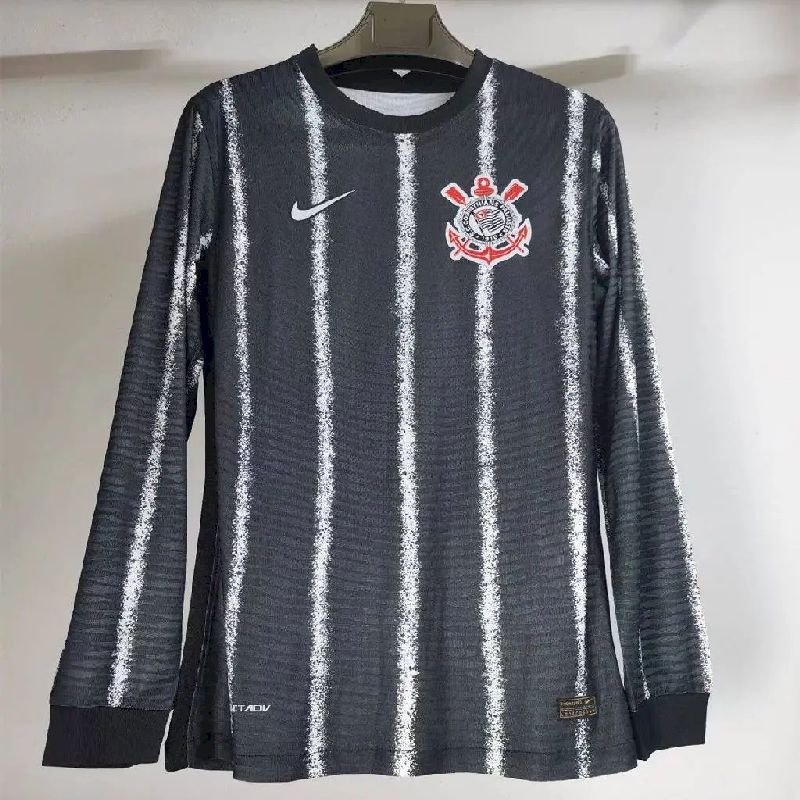 Corinthians-202122-Away-LS-Player-Version-Jersey-41140.jpg Mens Corinthians 2021/22 Away Long Sleeve Jersey Player Version