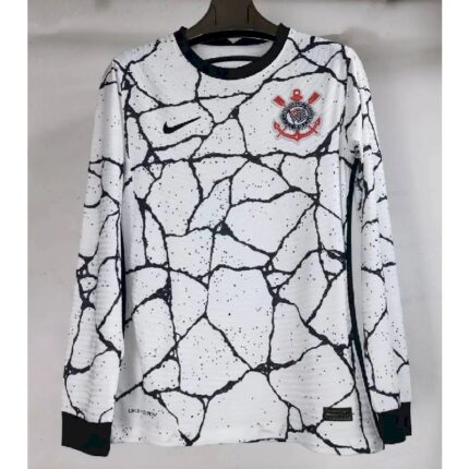Mens Corinthians 2021/22 Home Long Sleeve Jersey Player Version