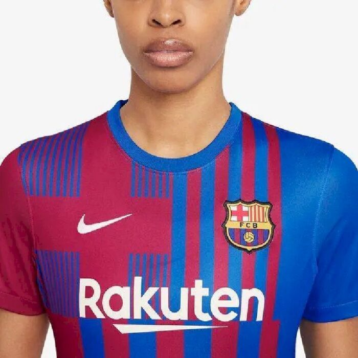 Womens Barcelona 2021/22 Home Stadium Jersey 1