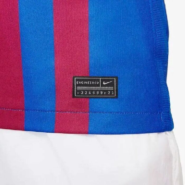Womens Barcelona 2021/22 Home Stadium Jersey 3