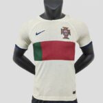 Mens Portugal 2022 Away Jersey Player Version