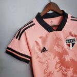 Womens Sao Paulo 2020 Pink October Rosa Jersey 5