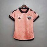 Womens Sao Paulo 2020 Pink October Rosa Jersey 2