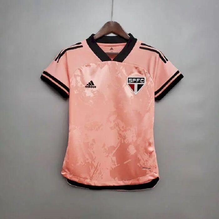 Womens Sao Paulo 2020 Pink October Rosa Jersey 2