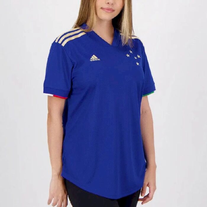 Womens Cruzeiro 2021 Centenary Home Jersey 3