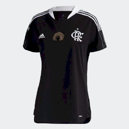 Womens Flamengo 2021/22 Black Excellence Jersey