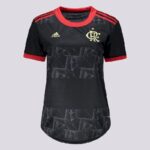 Womens Flamengo 2021 Third Jersey