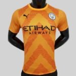 Mens Manchester City 2022/23 Goalkeeper Jersey Player Version 2