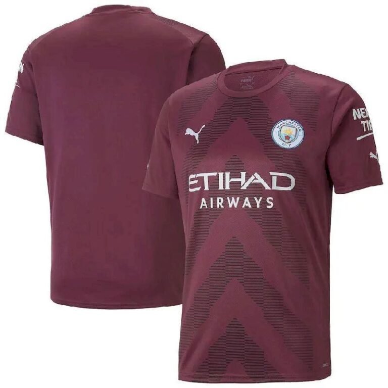 Mens Manchester City 2022/23 Goalkeeper Jersey Player Version