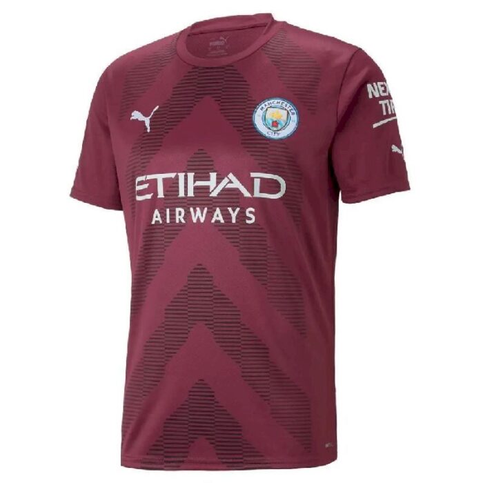 Mens Manchester City 2022/23 Goalkeeper Jersey Player Version 1