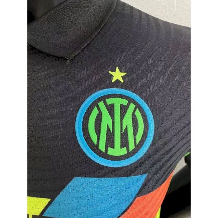 Mens Inter Milan 2021/22 Third Long Sleeve Jersey Player Version 3
